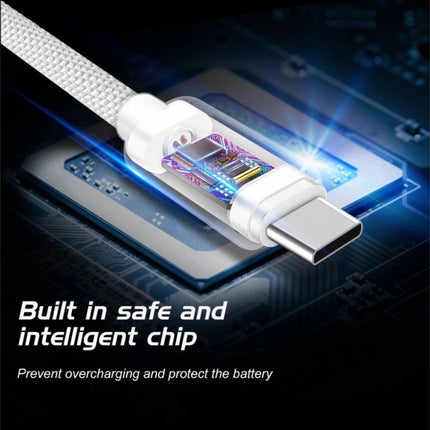 Swissten USB-A σε USB-C Braided Καλώδιο 3A με Μεταλλικούς Συνδέσμους 3m 71527900 Μαύρο