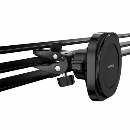 Swissten MagStick Μαγνητική Βάση Αυτοκινήτου για Αεραγωγό με Ασύρματη Φόρτιση έως 15W (MagSafe) 65010611