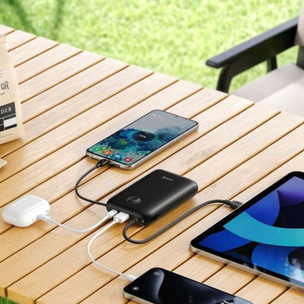 Swissten VoltBox Power Bank 35W 30000mAh με Ενσωματωμένα Καλώδια USB-C & Lightning 22013938