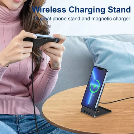 Swissten Ultra Thin Ασύρματος Φορτιστής & Βάση 15W (Συμβατός με MagSafe) 22055518