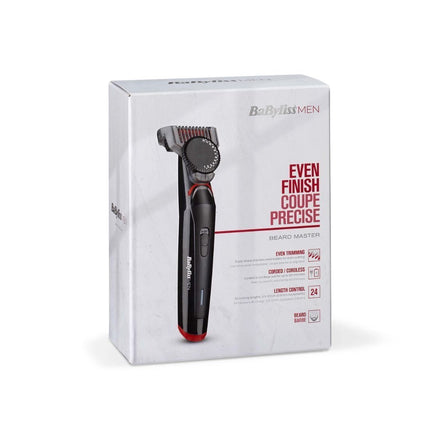 BaByliss Beard Master Επαναφορτιζόμενη Ξυριστική Μηχανή Προσώπου με Οδηγό Κοπής, Ανοξείδωτες Λεπίδες, Γρήγορη Φόρτιση & έως 60 Λεπτά Ασύρματης Λειτουργίας T861E