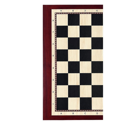 Ξύλινο Τάβλι 48x25cm Κλασικό Πτυσσόμενο με Πούλια & Ζάρια