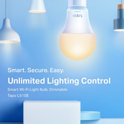 TAPO TP-LINK Έξυπνη Λάμπα Wi-Fi Φωτίστε Έξυπνα τον Χώρο σας TAPO L510E