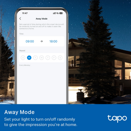Smart Wi-Fi Λάμπα TP-LINK TAPO Φωτίστε Έξυπνα τον Χώρο σας TAPO L520E
