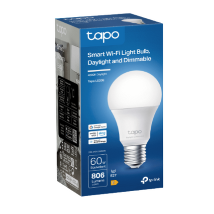 Smart Wi-Fi Λάμπα TP-LINK TAPO Φωτίστε Έξυπνα τον Χώρο σας TAPO L520E