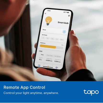 Smart Wi-Fi Λάμπα TP-LINK TAPO Φωτίστε Έξυπνα τον Χώρο σας TAPO L520E