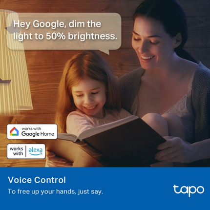 Smart Wi-Fi Λάμπα TP-Link Tapo – Πολύχρωμη Φωτεινότητα & Έξυπνος Έλεγχος