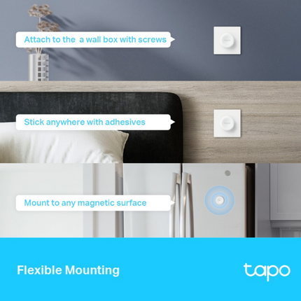 TP-LINK TAPO S200D Έξυπνο Κουμπί Διαχείρισης – Απόλυτος Έλεγχος με Ένα Πάτημα
