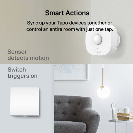 TP-LINK TAPO Έξυπνος Διακόπτης Φωτός, Έλεγχος από Απόσταση και Φωνητικές Εντολές, Λευκός