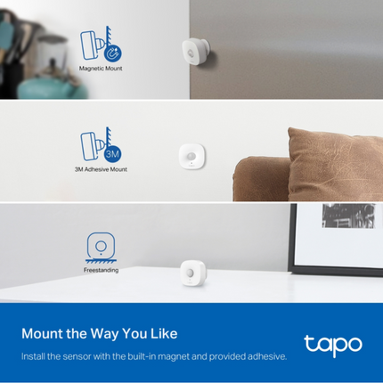 TP-LINK TAPO Εξυπνη Ανίχνευση Κίνησης για Άμεση Ειδοποίηση & Εξοικονόμηση Ενέργειας