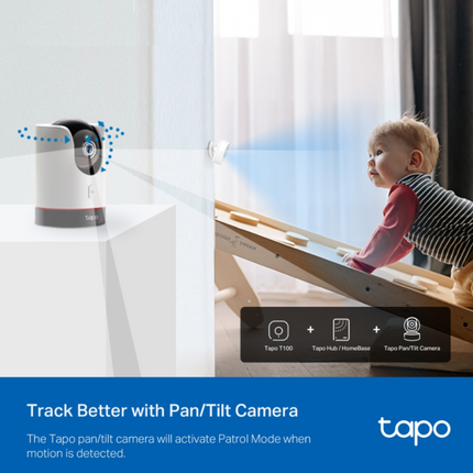 TP-LINK TAPO Εξυπνη Ανίχνευση Κίνησης για Άμεση Ειδοποίηση & Εξοικονόμηση Ενέργειας
