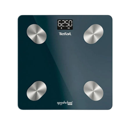 TEFAL Goodvibes Life+ Έξυπνη Ζυγαριά Μπάνιου Bluetooth έως 180kg με 10 Δείκτες Μέτρησης BM9620 Μπλε