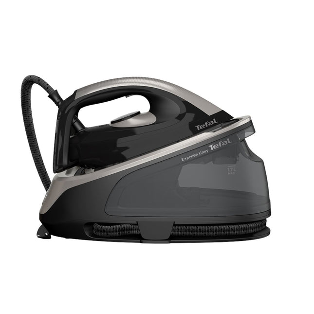 TEFAL Express Easy Σιδεροσύστημα Υψηλής Πίεσης 6 bar 2200W με Αποσπώμενο Δοχείο Νερού 1.7L SV6140 Μαύρο/Γκρίζο