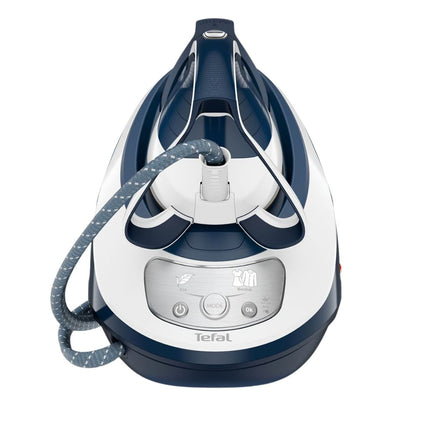 TEFAL Pro Express Protect Σιδεροσύστημα Υψηλής Πίεσης 7.6 bar 2600W με Δοχείο Νερού 1.8L GV9221 Μπλε/Άσπρο