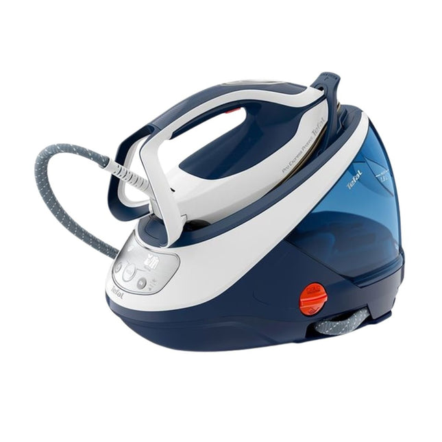 TEFAL Pro Express Protect Σιδεροσύστημα Υψηλής Πίεσης 7.6 bar 2600W με Δοχείο Νερού 1.8L GV9221 Μπλε/Άσπρο