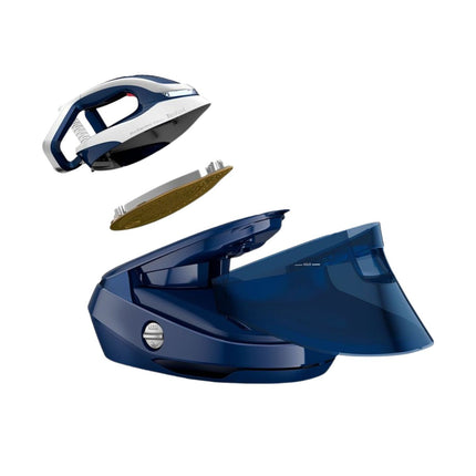 TEFAL Pro Express Vision Σιδεροσύστημα Υψηλής Πίεσης 8.1 bar 3000W με Αποσπώμενο Δοχείο Νερού 1.2L & Smart LED Vision GV9812 Μπλε/ Άσπρο