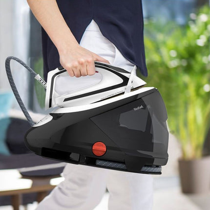 TEFAL Pro Express Ultimate Σιδεροσύστημα Υψηλής Πίεσης 8 bar 2600W με Αποσπώμενο Δοχείο Νερού 1.9L GV9550E0 Μαύρο/ Άσπρο