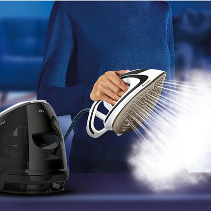 TEFAL Pro Express Ultimate Σιδεροσύστημα Υψηλής Πίεσης 8 bar 2600W με Αποσπώμενο Δοχείο Νερού 1.9L GV9550E0 Μαύρο/ Άσπρο