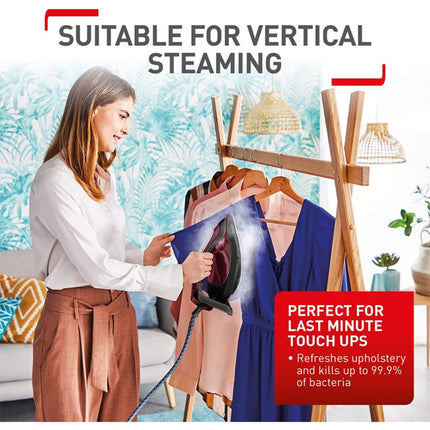 TEFAL Σύστημα Σιδερώματος Πίεσης 7.5 bar με Δοχείο Νερού 1.8 L Μαύρο GV9230