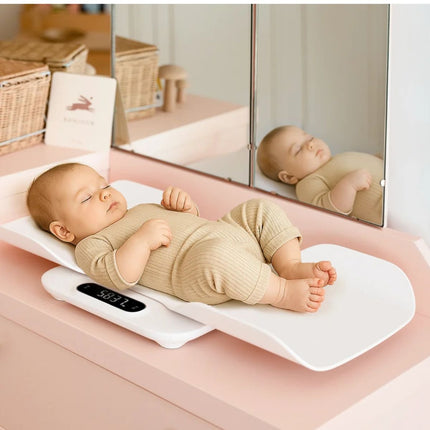 Terraillon Baby Fit 2 σε 1 Εξελισσόμενη Βρεφική και Οικογενειακή Ζυγαριά από τη Γέννηση έως την Ενηλικίωση έως 180 kg 15445 Λευκό