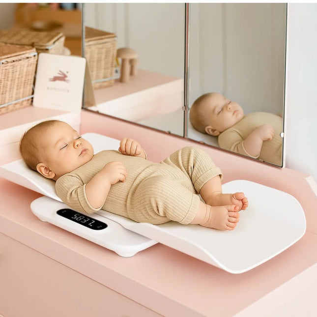 Terraillon Baby Fit 2 σε 1 Εξελισσόμενη Βρεφική και Οικογενειακή Ζυγαριά από τη Γέννηση έως την Ενηλικίωση έως 180 kg 15445 Λευκό