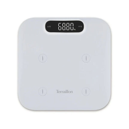 Terraillon Baby Fit 2 σε 1 Εξελισσόμενη Βρεφική και Οικογενειακή Ζυγαριά από τη Γέννηση έως την Ενηλικίωση έως 180 kg 15445 Λευκό