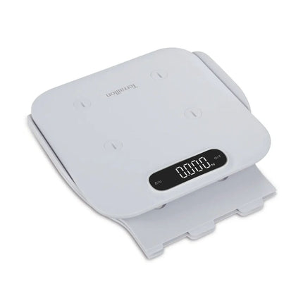 Terraillon Baby Fit 2 σε 1 Εξελισσόμενη Βρεφική και Οικογενειακή Ζυγαριά από τη Γέννηση έως την Ενηλικίωση έως 180 kg 15445 Λευκό