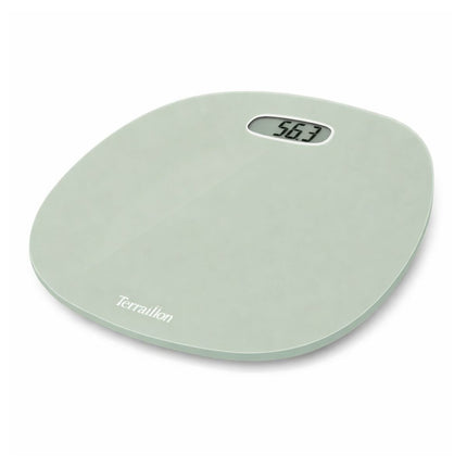 Terraillon Ηλεκτρονική Ζυγαριά Μπάνιου Οβάλ Design με Μεγάλη Οθόνη και Ζύγιση έως 160 kg 14574 Παστέλ Πράσινο