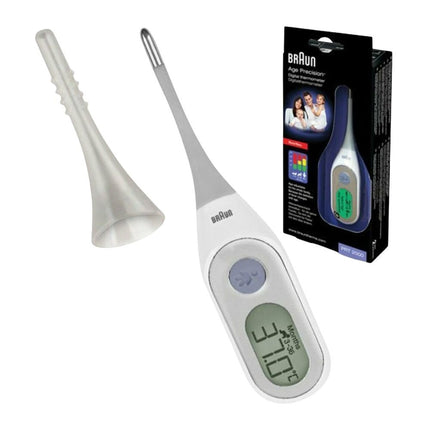 BRAUN Ψηφιακό Θερμόμετρο Μασχάλης για Μωρά με Έγχρωμη Οθόνη & Ηχητικό Συναγερμό Πυρετού (PRT2000)