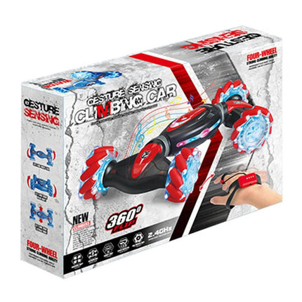 Τηλεκατευθυνόμενο Αυτοκίνητο Αναρρίχησης με Έλεγχο Κίνησης Χειρός – Gesture Sensing Climbing Car