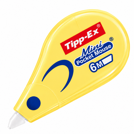 TIPP-EX  2 Τεμάχια Mini Mouse Pastel Διορθωτική Ταινία  Correction Tape 6m x 5mm TX-MPMPASTEL Γαλάζιο, Κίτρινο