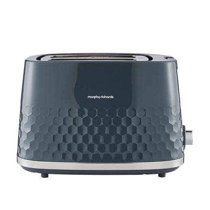 Morphy Richards Hive Φρυγανιέρα 850W με Λειτουργία Απόψυξης και Ρύθμιση Φρυγανίσματος 220033 Γκρι