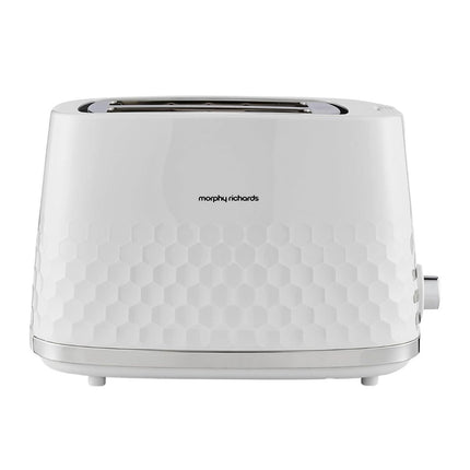 Morphy Richards Hive Φρυγανιέρα 850W με Λειτουργία Απόψυξης και Ρύθμιση Φρυγανίσματος 220034 Λευκό