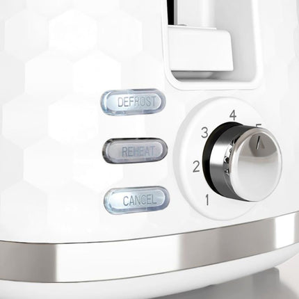 Morphy Richards Hive Φρυγανιέρα 850W με Λειτουργία Απόψυξης και Ρύθμιση Φρυγανίσματος 220034 Λευκό