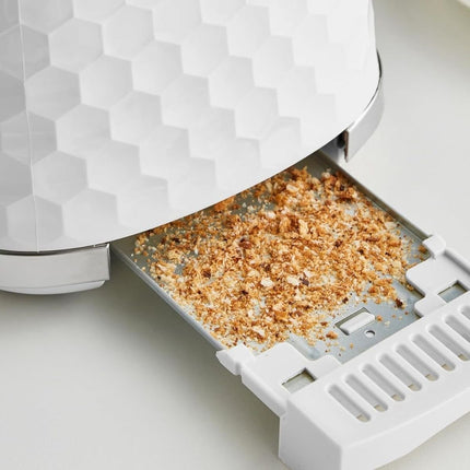 Morphy Richards Hive Φρυγανιέρα 850W με Λειτουργία Απόψυξης και Ρύθμιση Φρυγανίσματος 220034 Λευκό
