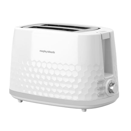 Morphy Richards Hive Φρυγανιέρα 850W με Λειτουργία Απόψυξης και Ρύθμιση Φρυγανίσματος 220034 Λευκό