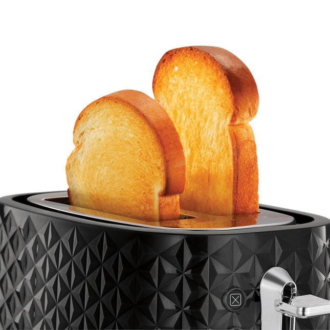 Morphy Richards Vector Φρυγανιέρα 800W 2 Θέσεων με Λειτουργία Απόψυξης και Ρύθμιση Φρυγανίσματος 228311 Μαύρο