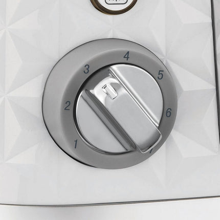 Morphy Richards Vector Φρυγανιέρα 800W 2 Θέσεων με Λειτουργία Απόψυξης και Ρύθμιση Φρυγανίσματος 228314 Λευκό