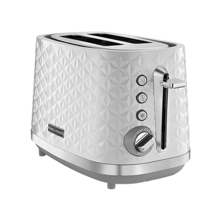 Morphy Richards Vector Φρυγανιέρα 800W 2 Θέσεων με Λειτουργία Απόψυξης και Ρύθμιση Φρυγανίσματος 228314 Λευκό