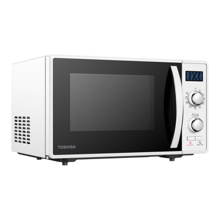 Toshiba Φούρνος Μικροκυμάτων 23L με Grill & 8 Προγράμματα Λευκό