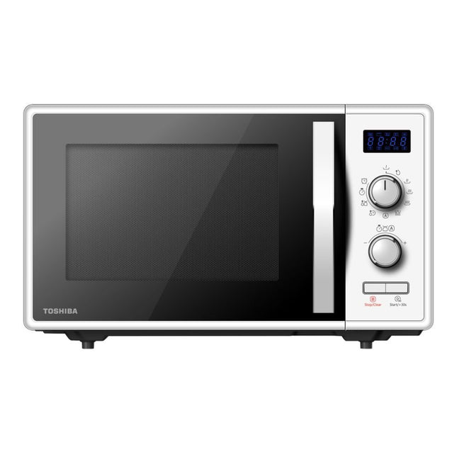 Toshiba Φούρνος Μικροκυμάτων 23L με Grill & 8 Προγράμματα Λευκό