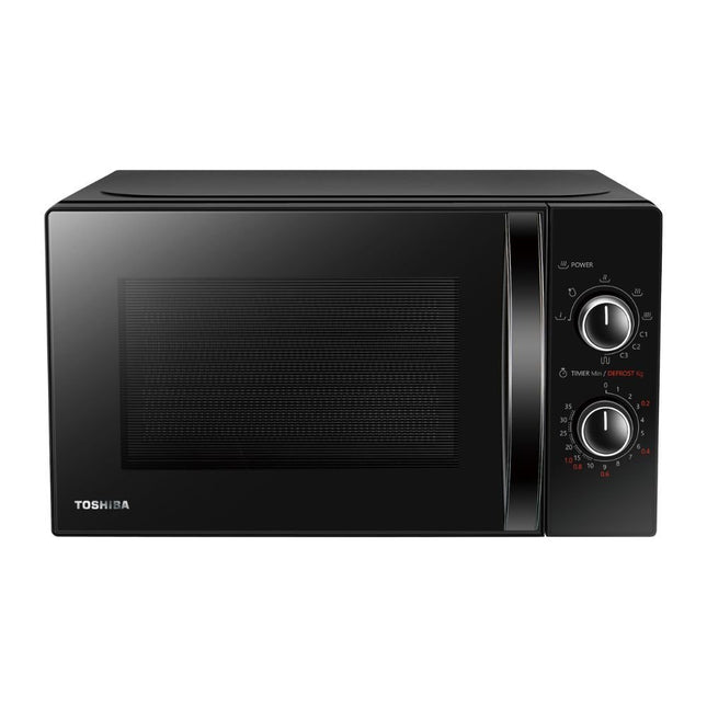 Toshiba Φούρνος Μικροκυμάτων 20L με Grill & 8 Προγράμματα Μαύρο