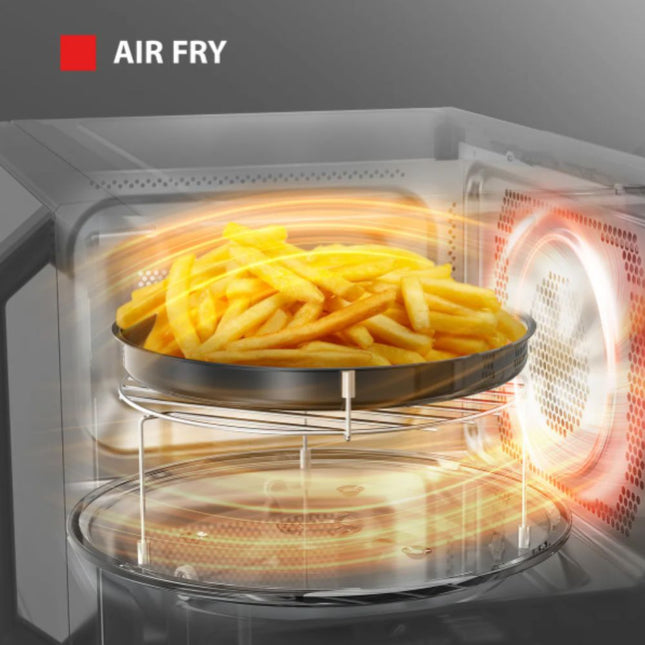 Toshiba Smart Φριτέζα Αέρος & Φούρνος Μικροκυμάτων 23L με Wi-Fi & 10 Αυτόματα Προγράμματα Λευκό