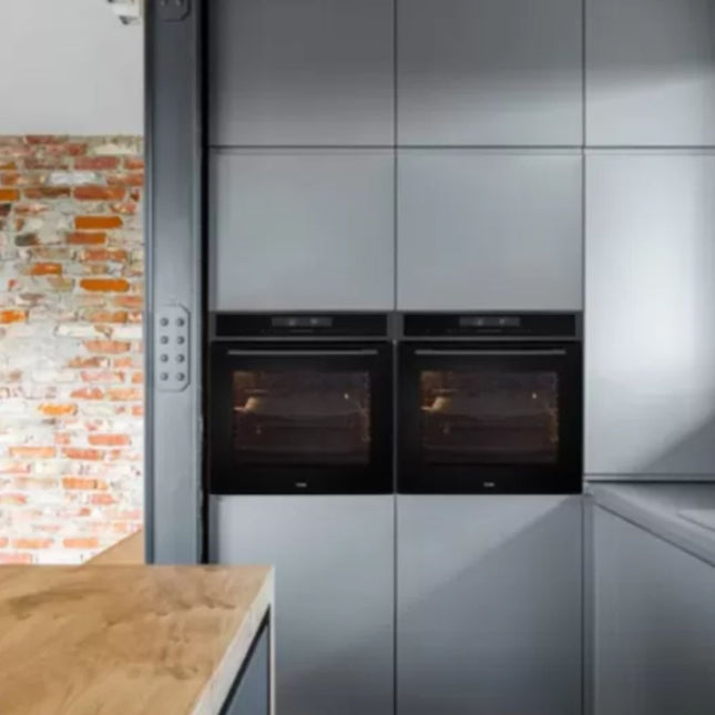 Midea Εντοιχιζόμενος Φούρνος 72L με Full Touch Οθόνη, A+ , ActiveTurbo & 10 Λειτουργίες Ψησίματος, Dark Inox