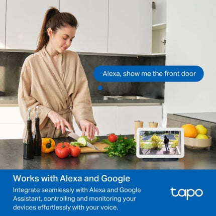TAPO D210 Έξυπνο Κουδούνι Πόρτας με Κάμερα 2K & Μπαταρία Μακράς Διάρκειας για Ασφάλεια χωρίς Καλώδια