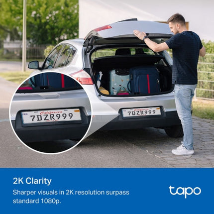 TAPO C410 TP-LINK  Ασύρματη Κάμερα Ασφαλείας 2K QHD με Διπλής Κατεύθυνσης Ήχο, Αδιάβροχη & Μακράς Διάρκειας Μπαταρία έως 180 ημέρες