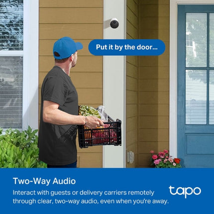 TAPO C410 TP-LINK  Ασύρματη Κάμερα Ασφαλείας 2K QHD με Διπλής Κατεύθυνσης Ήχο, Αδιάβροχη & Μακράς Διάρκειας Μπαταρία έως 180 ημέρες