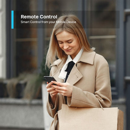 TAPO P110 Mini Smart Wi-Fi Πρίζα με Παρακολούθηση Ενέργειας, Remote Control, Voice Commands & Χρονοπρογραμματισμός