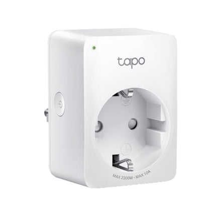 TAPO P100 TP-LINK Μίνι Έξυπνη Wi-Fi Πρίζα με Φωνητικό Έλεγχο, Λειτουργία Away Mode, Προγραμματισμό & Χρονοδιακόπτης Ώρας