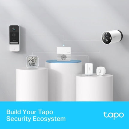 TAPO H200 TP-LINK Smart Hub Έξυπνος Κεντρικός Κόμβος με Συναγερμό & Chime, Υποστήριξη έως 64 Συσκευές, Ασύρματο Πρωτόκολλο Χαμηλής Κατανάλωσης